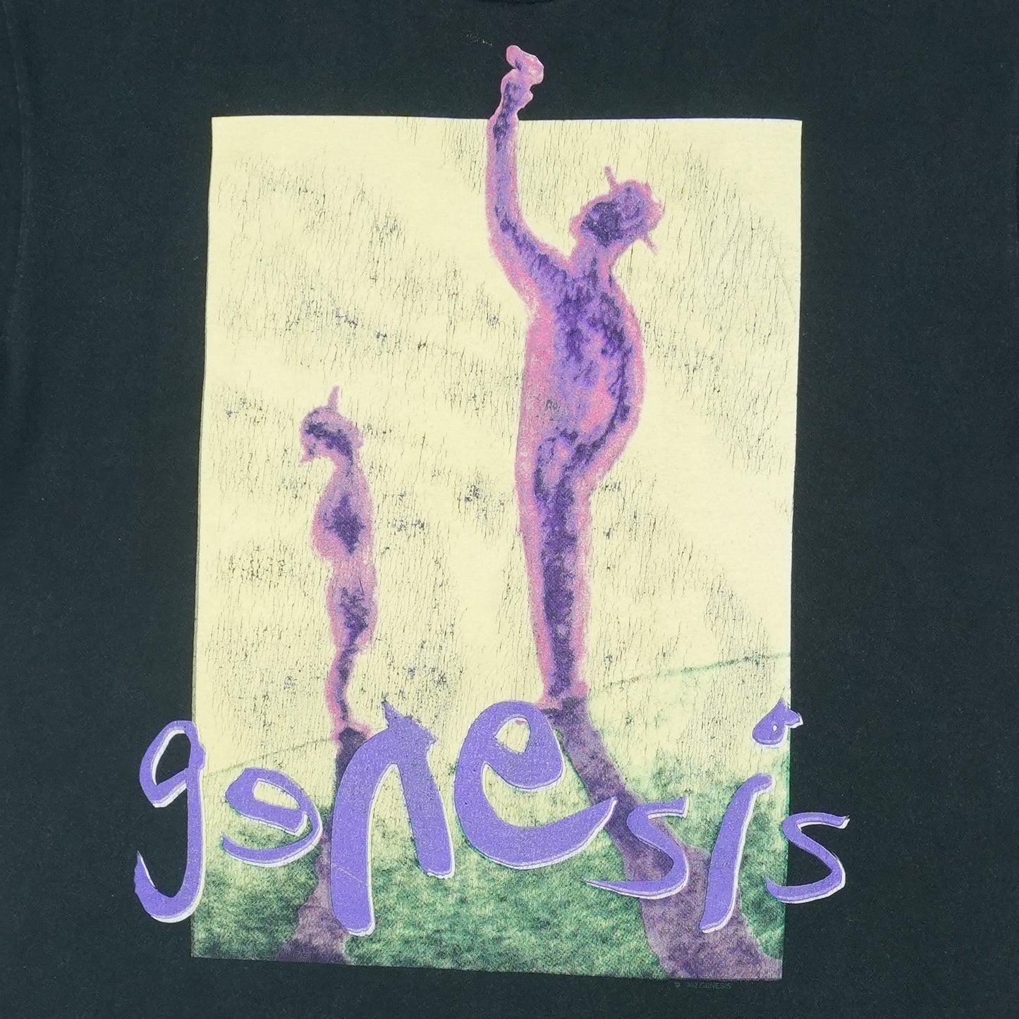 1992 Genesis Tour Shirt Detail