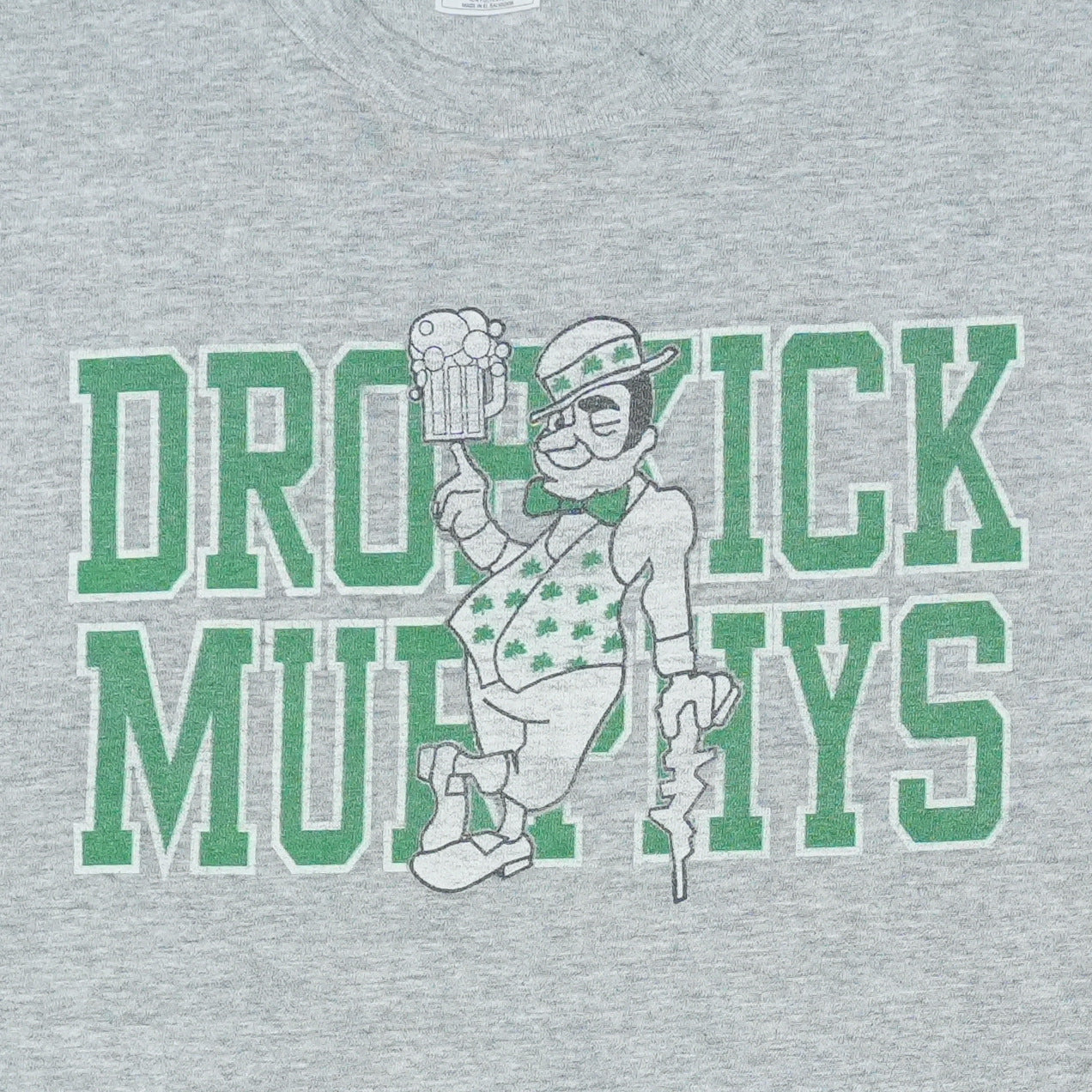 2000s Dropkick Murphys Shirt Detail