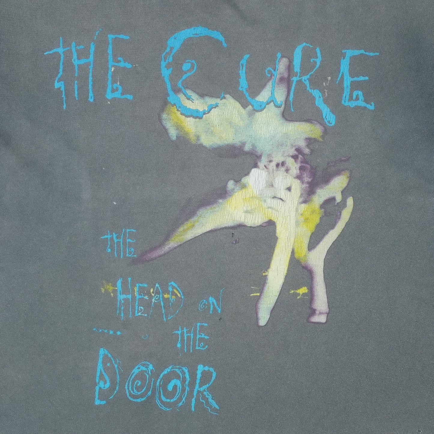 2005 The Cure Head On A Door Shirt Detail