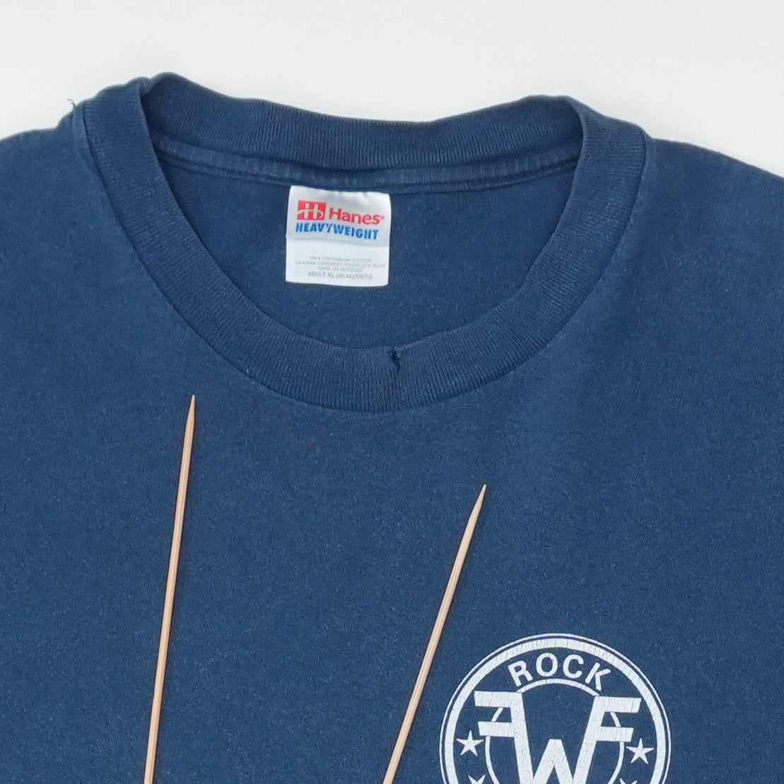 1990s Weezer 22 Shirt Detail