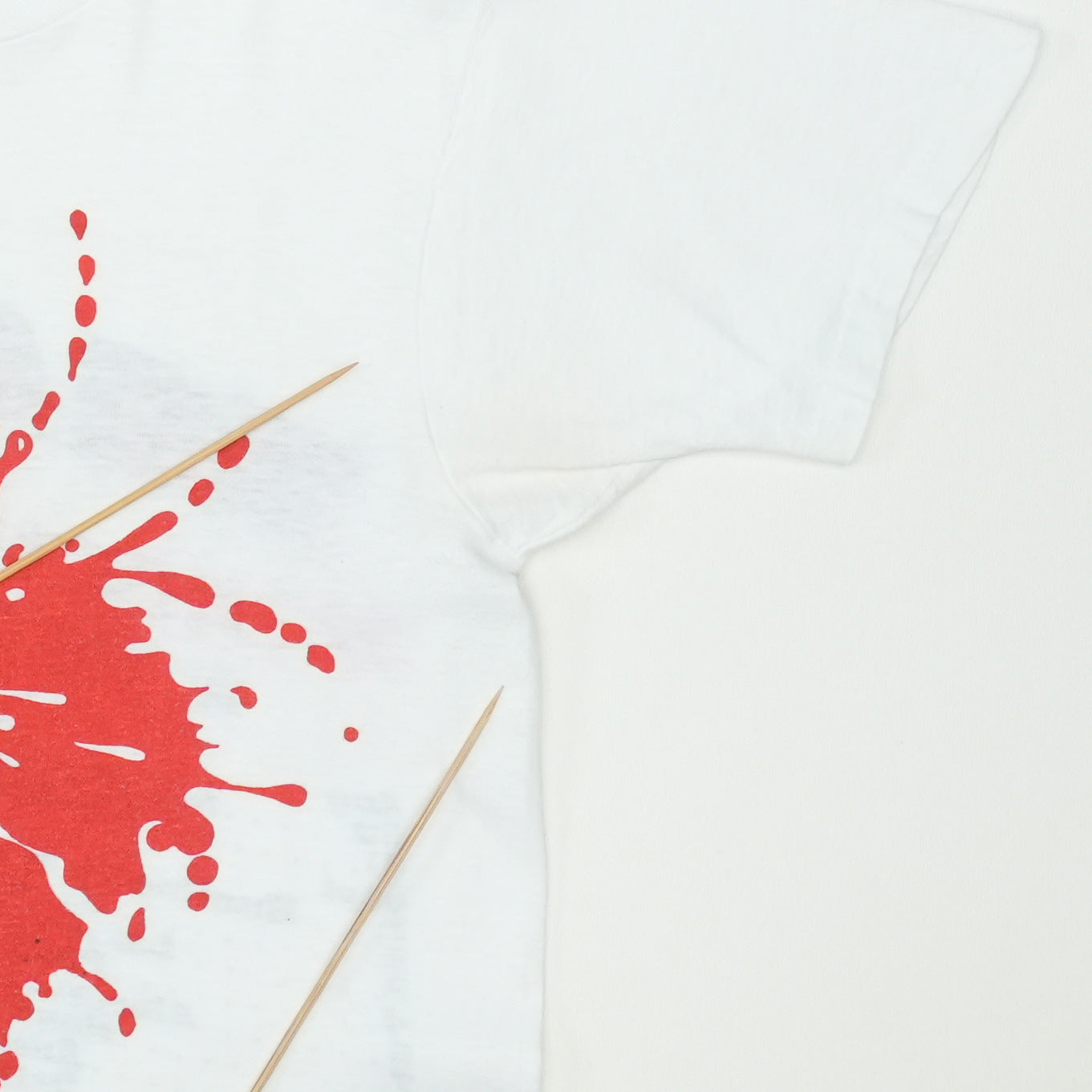 1986 The Alarm Tour Shirt Detail