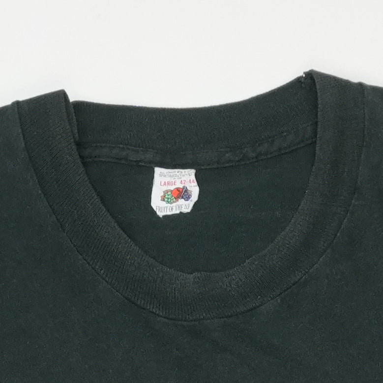 1989 Rolling Stones Steel Wheels Tour Shirt Detail