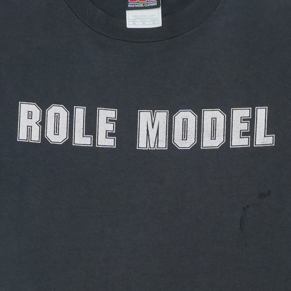 2000s Simple Plan Role Model Shirt Detail