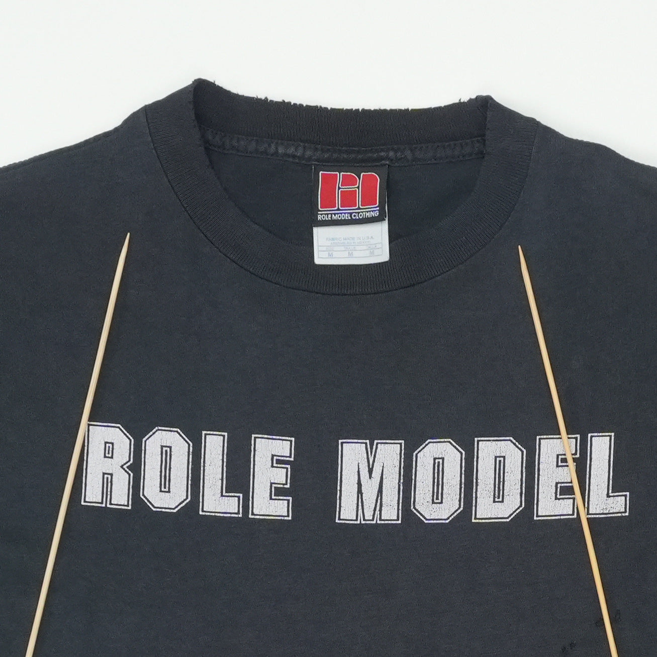 2000s Simple Plan Role Model Shirt Detail