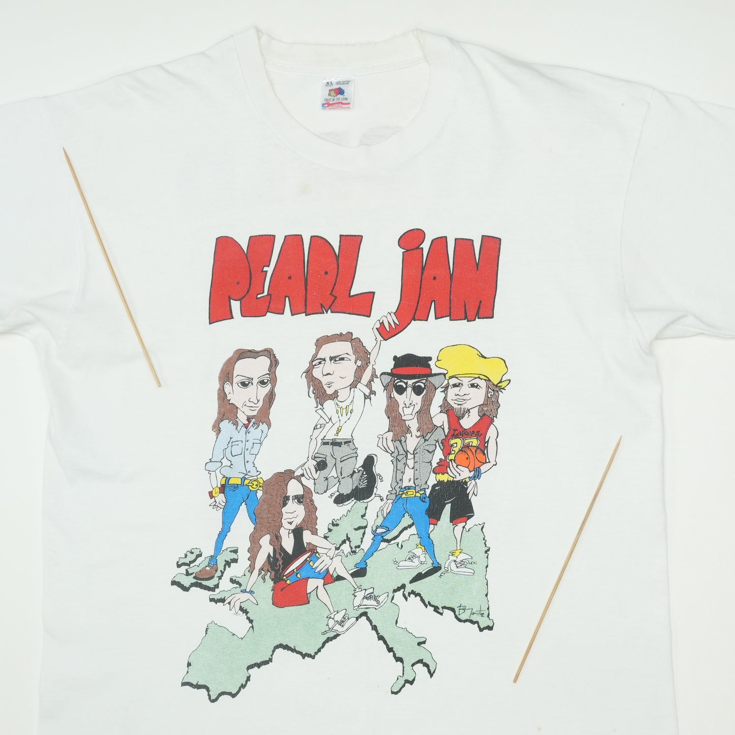 1992 Pearl Jam Tour Shirt