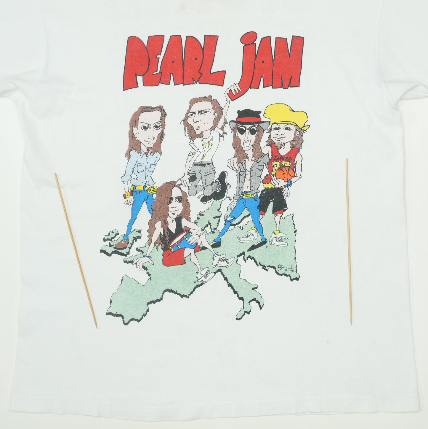 1992 Pearl Jam Tour Shirt
