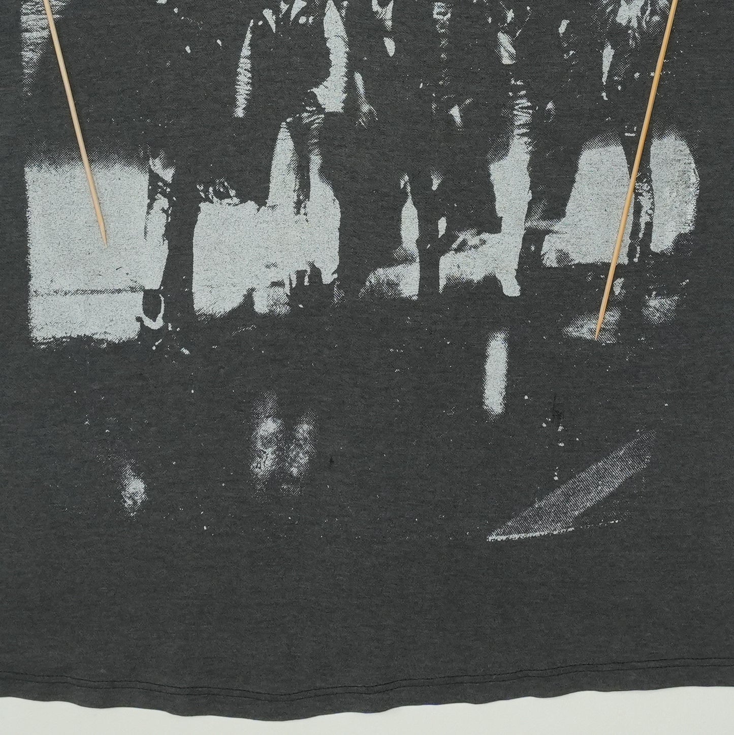 1989 Skid Row Makin A Mess Of The US Tour Shirt Detail