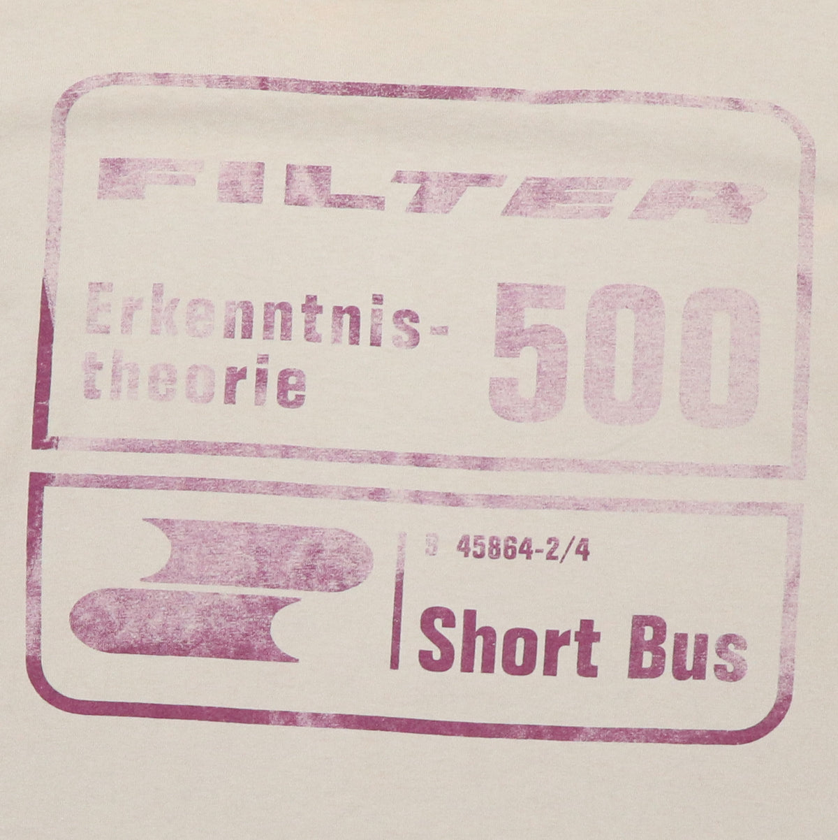 1995 Filter Short Bus Shirt Detail