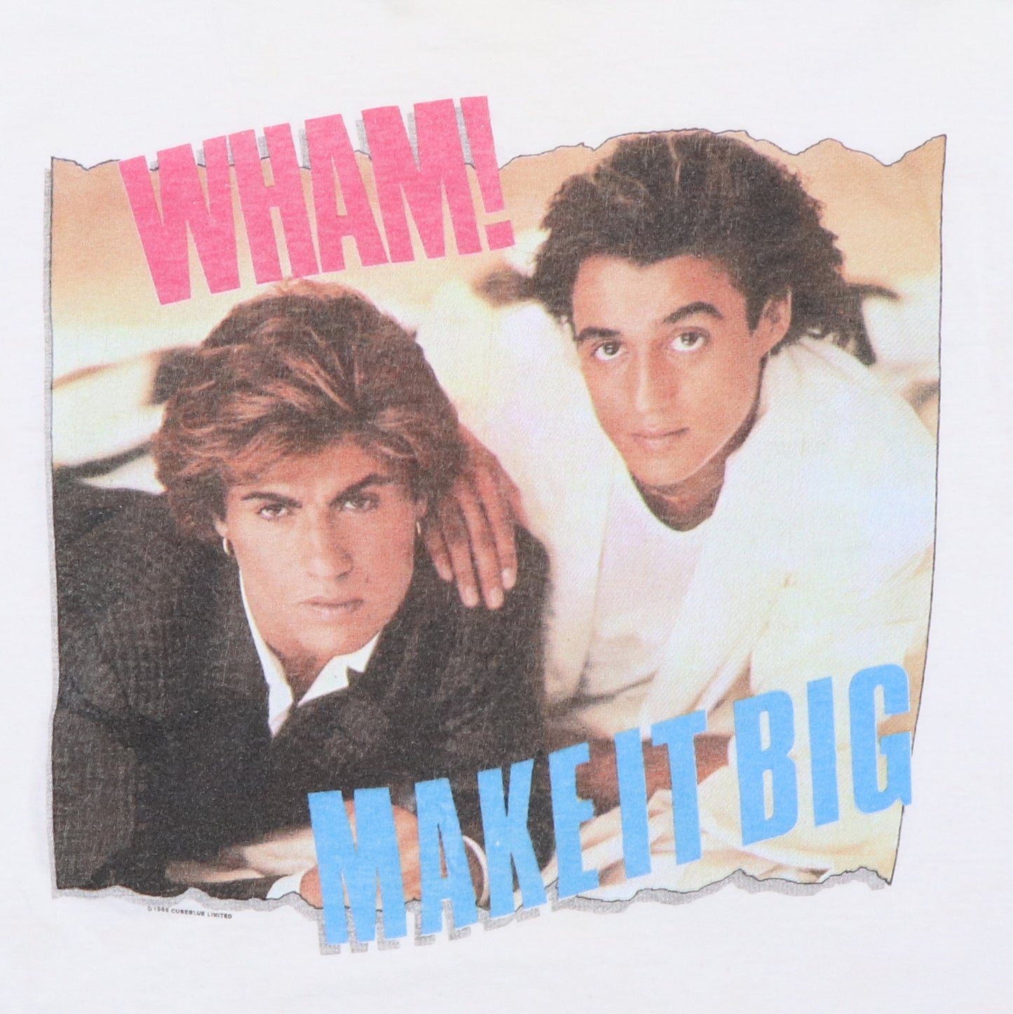 1985 Wham! Make It Big Shirt