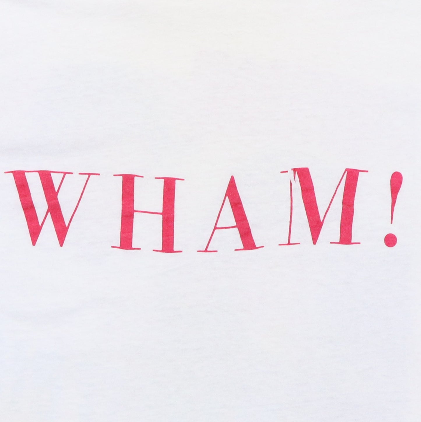 1985 Wham! Make It Big Shirt