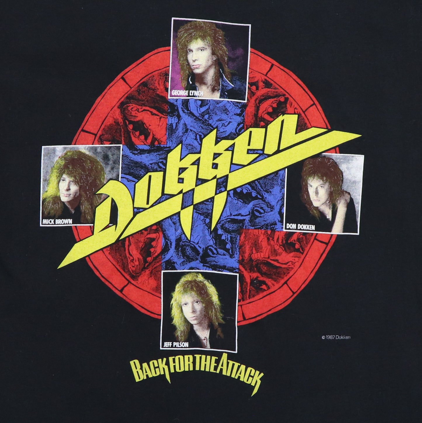 1987 Dokken Back For The Attack Shirt