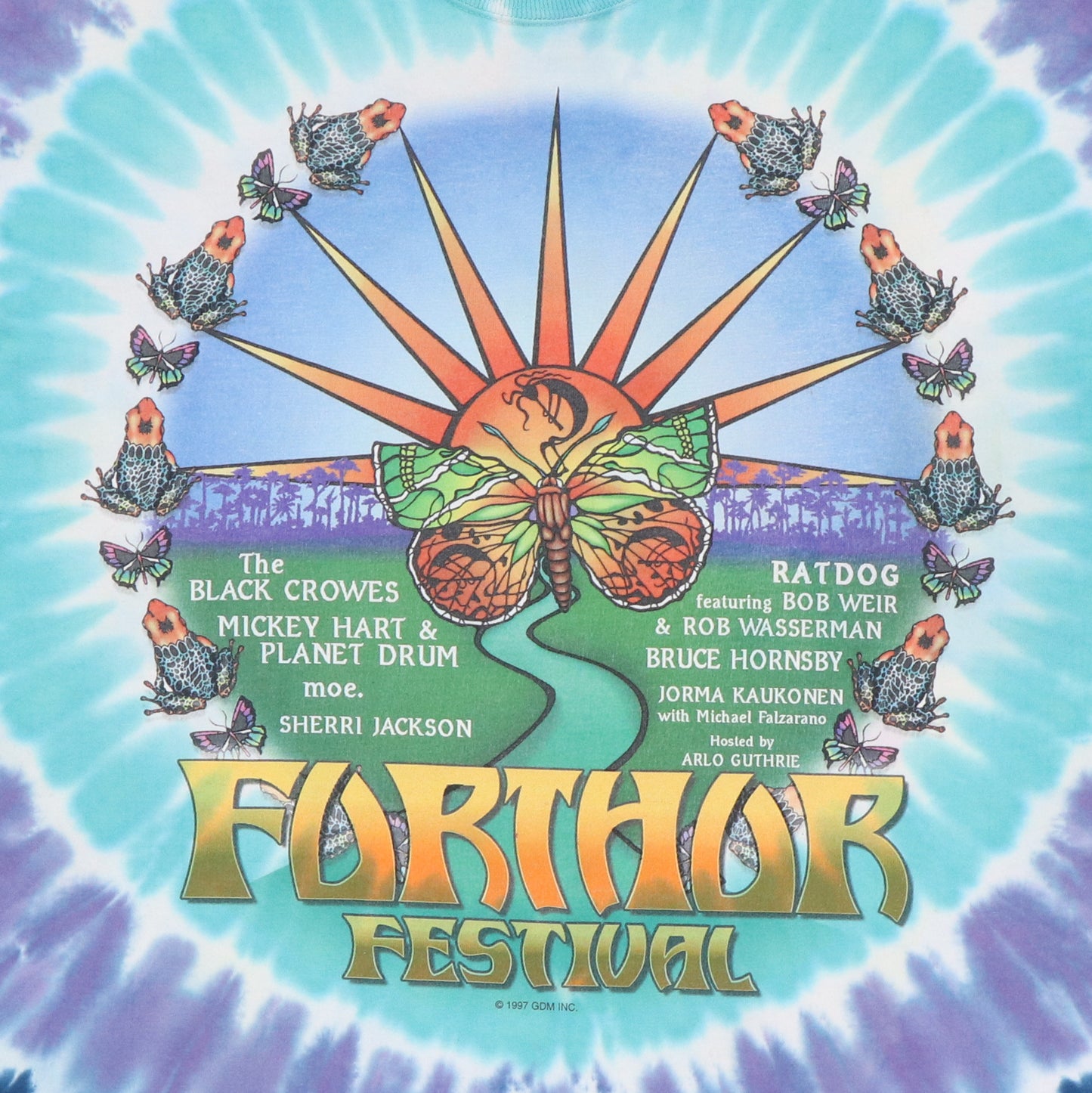 1997 Further Festival Tour Tie Dye Shirt