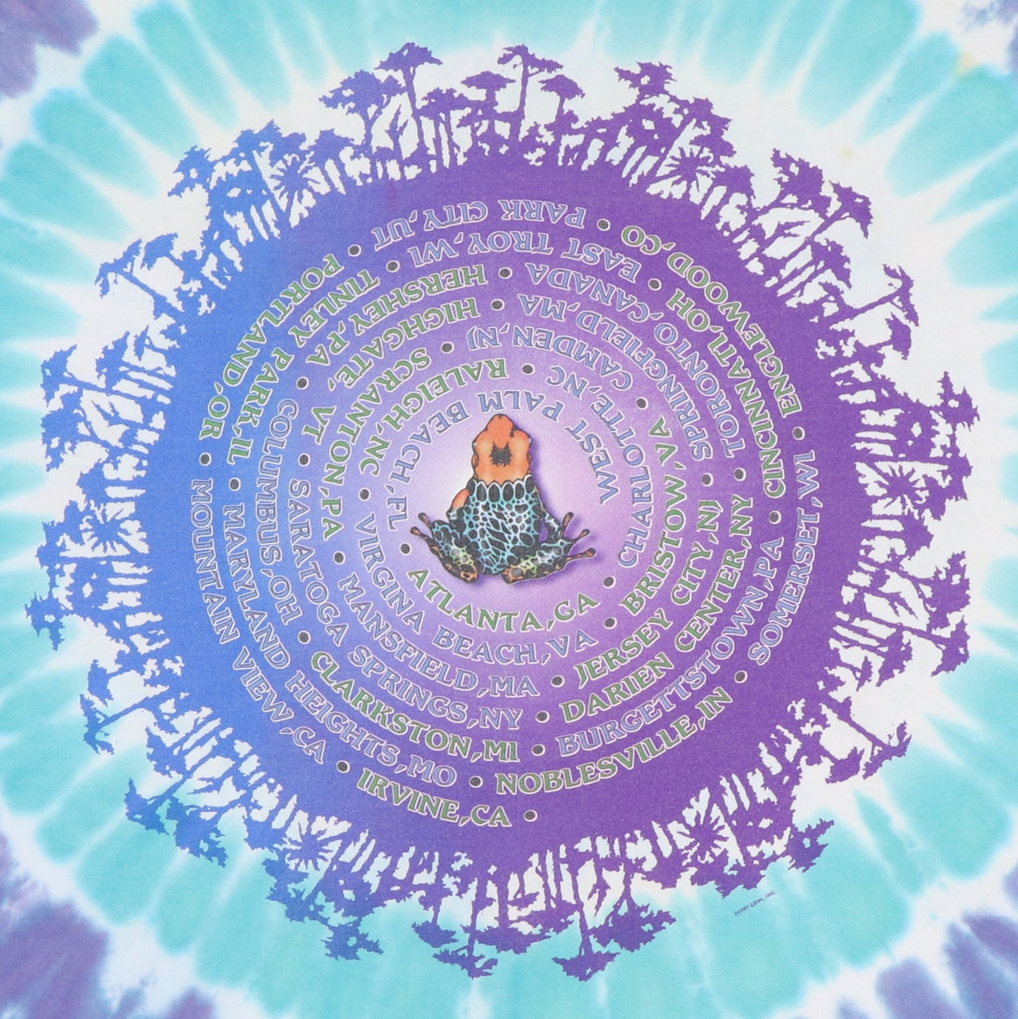 1997 Further Festival Tour Tie Dye Shirt