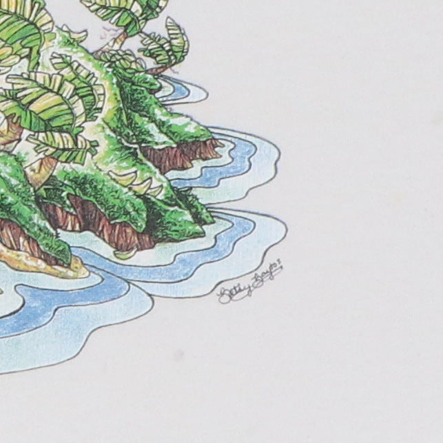 1996 Jimmy Buffett Banana Wind Tour Shirt