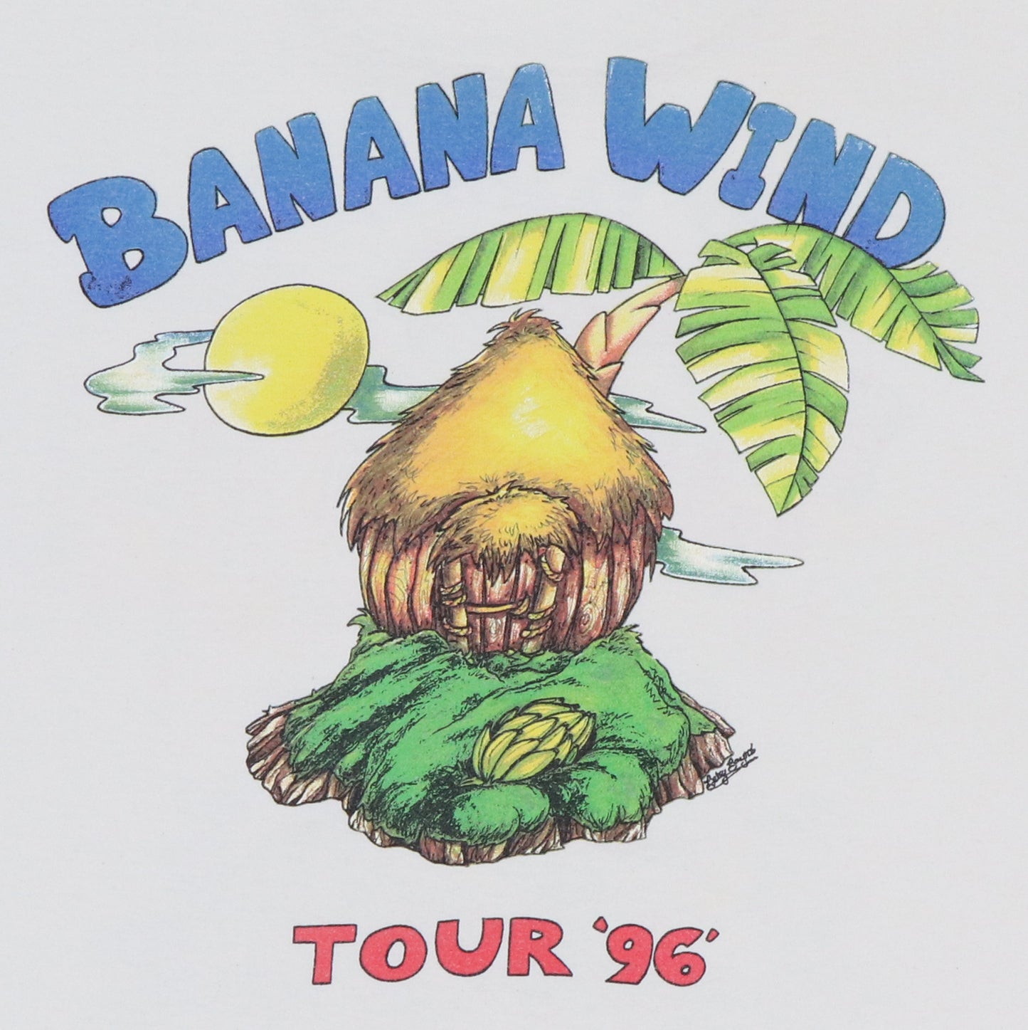 1996 Jimmy Buffett Banana Wind Tour Shirt