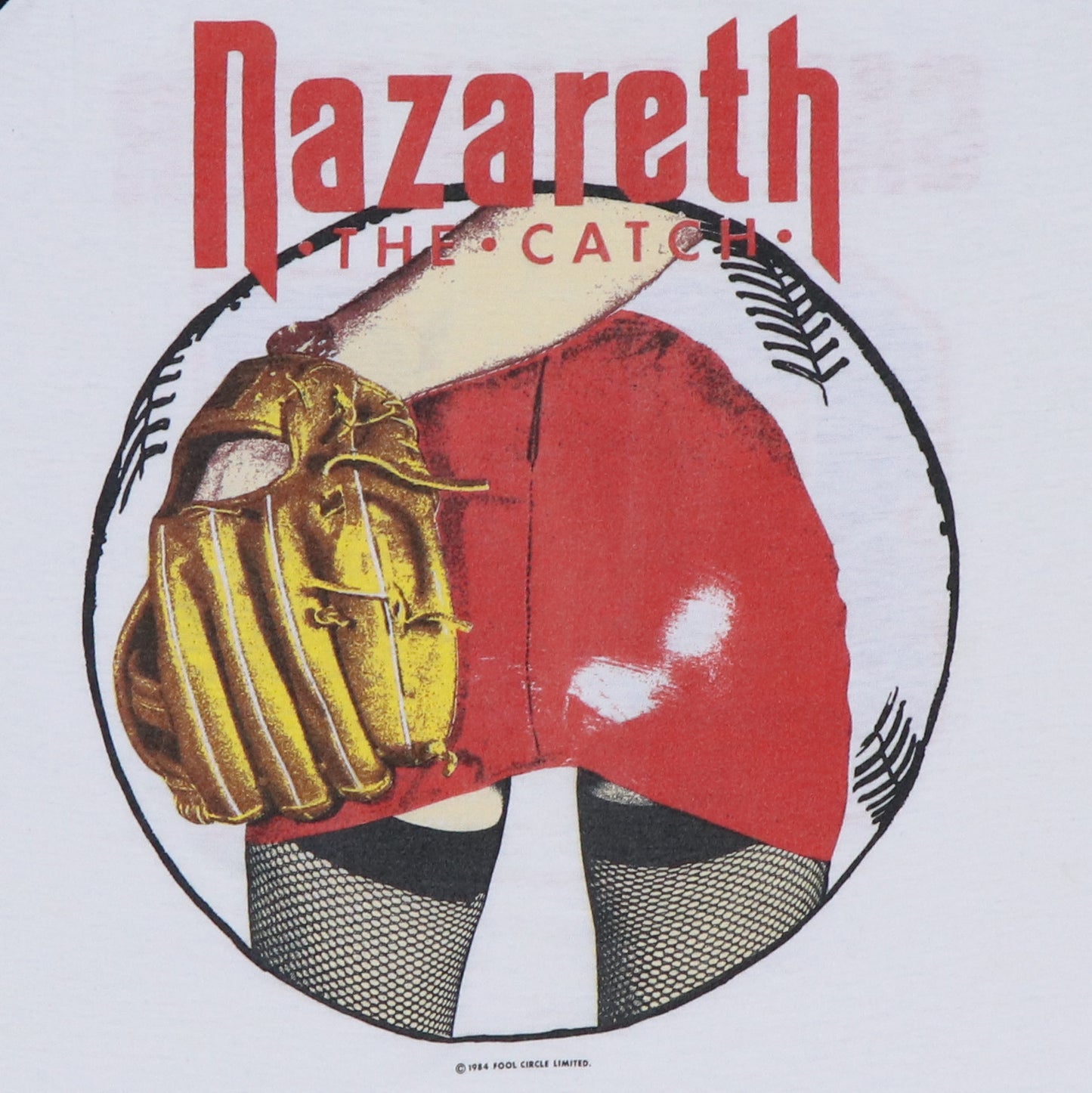 1984 Nazareth Canadian Tour Jersey Shirt