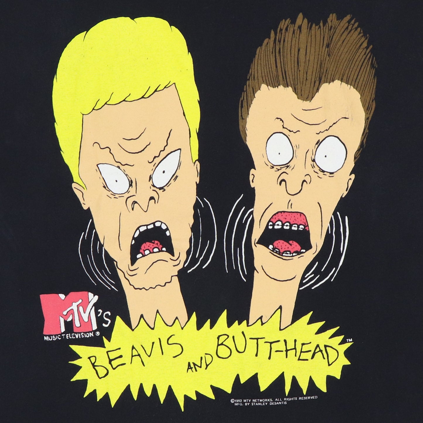 1993 Beavis & Butthead MTV Shirt