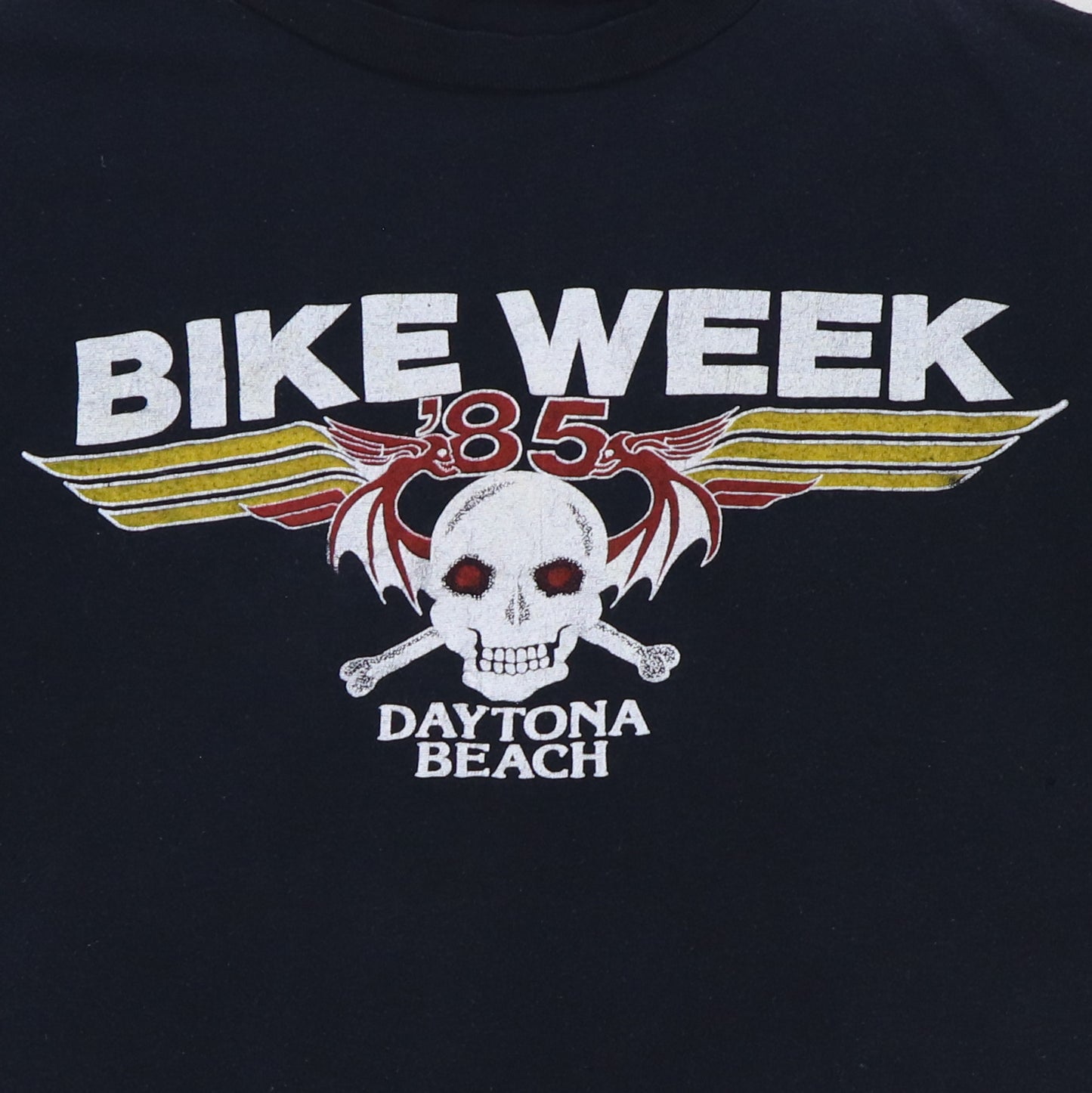 1985 Daytona Beach Bike Week Skull Shirt