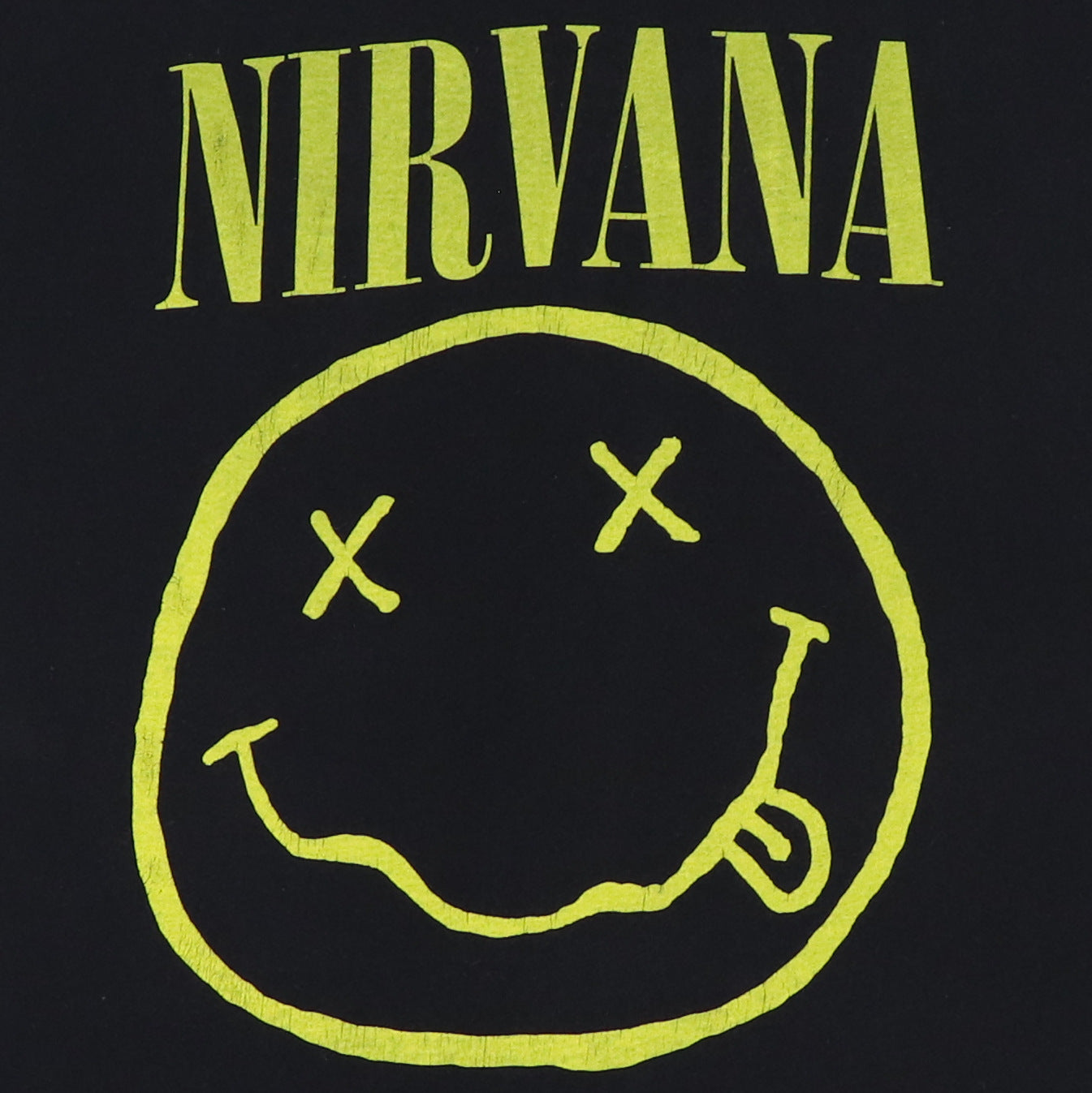 1990s Nirvana Smiley Shirt