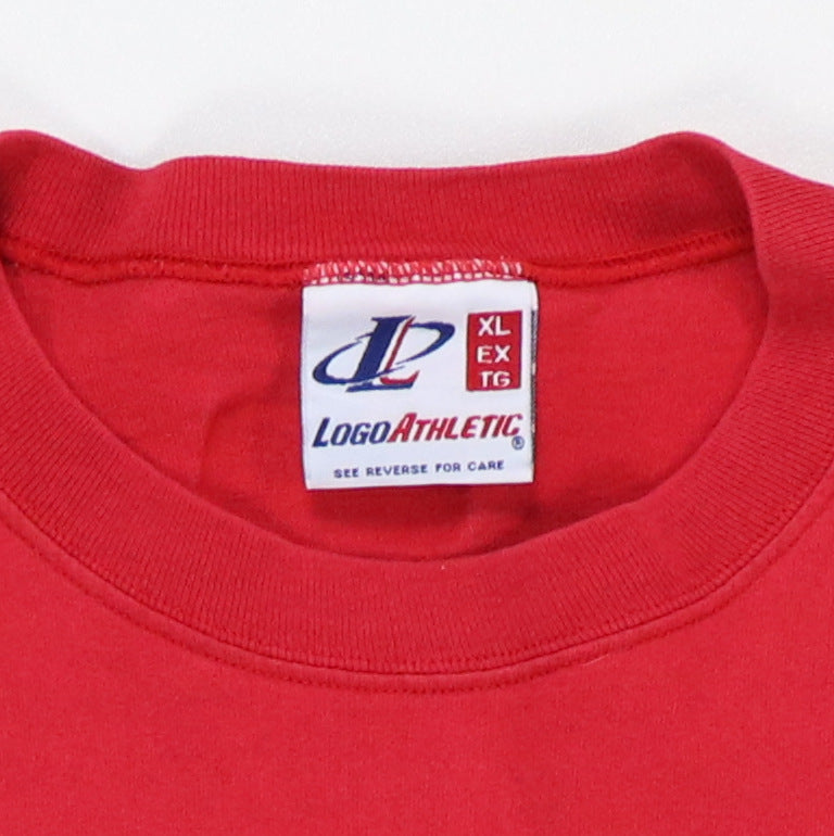 1990s Kansas City Chiefs Embroidered Shirt Detail