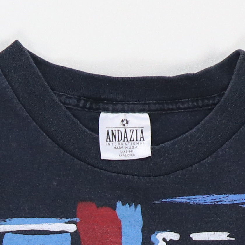 1990s Miles Davis All Over Print Shirt