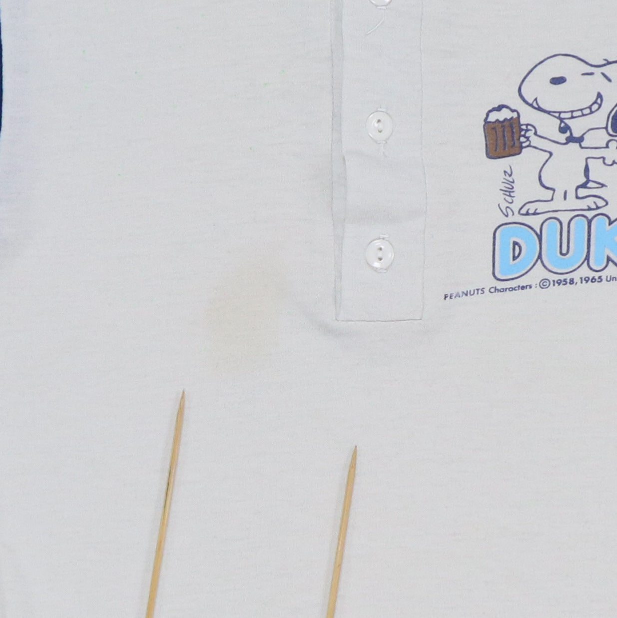1970s Peanuts Snoopy Duke Shirt