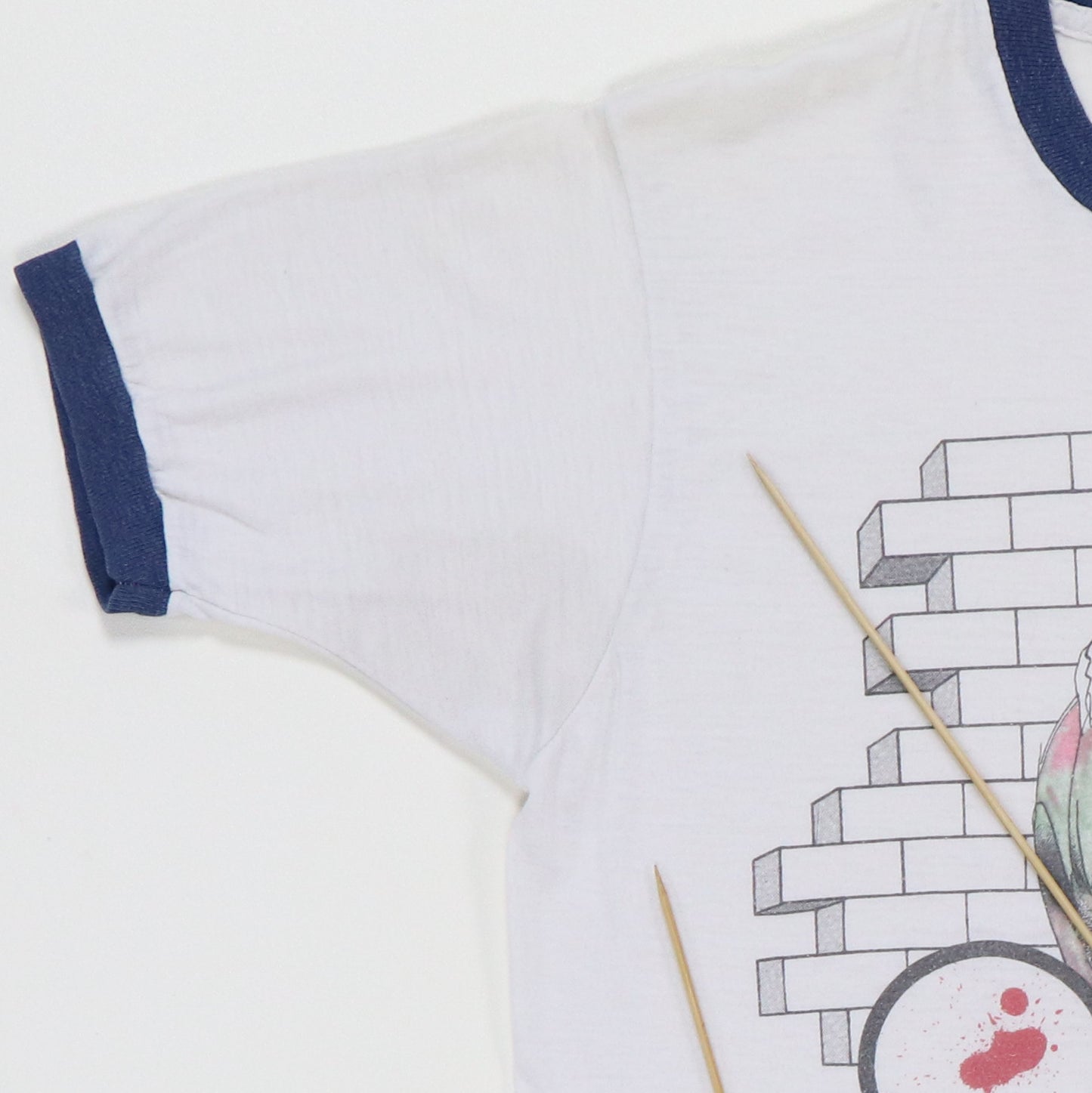 1980 Pink Floyd The Wall Shirt Detail