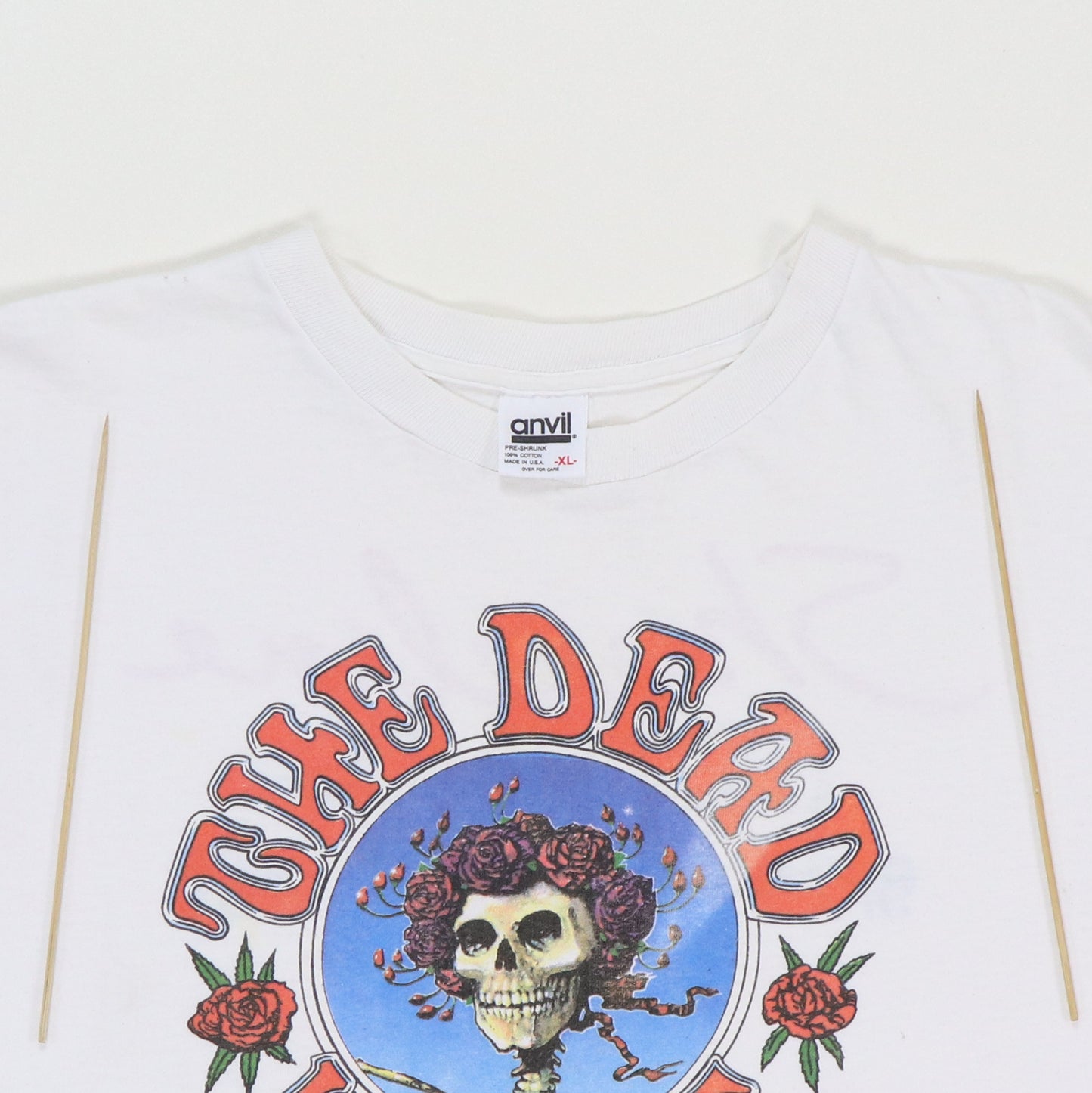 1989 Grateful Dead Dead Heads Shoreline Concert Shirt