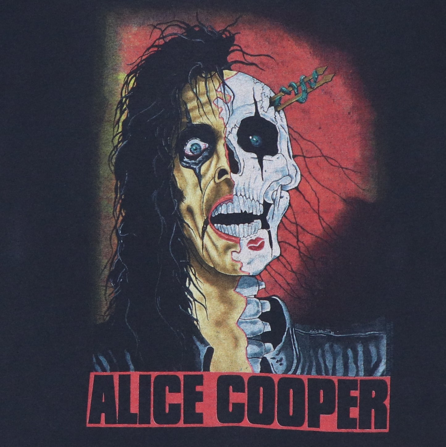 1988 Alice Cooper Trash Shirt