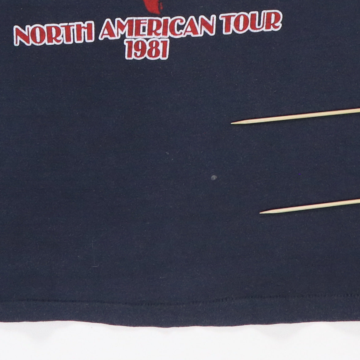 1981 Rolling Stones Tour Shirt