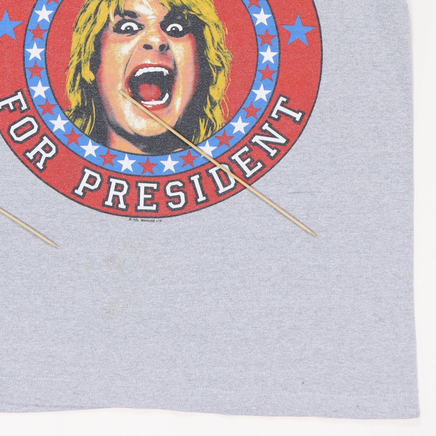 1984 Ozzy Osbourne For President Shirt