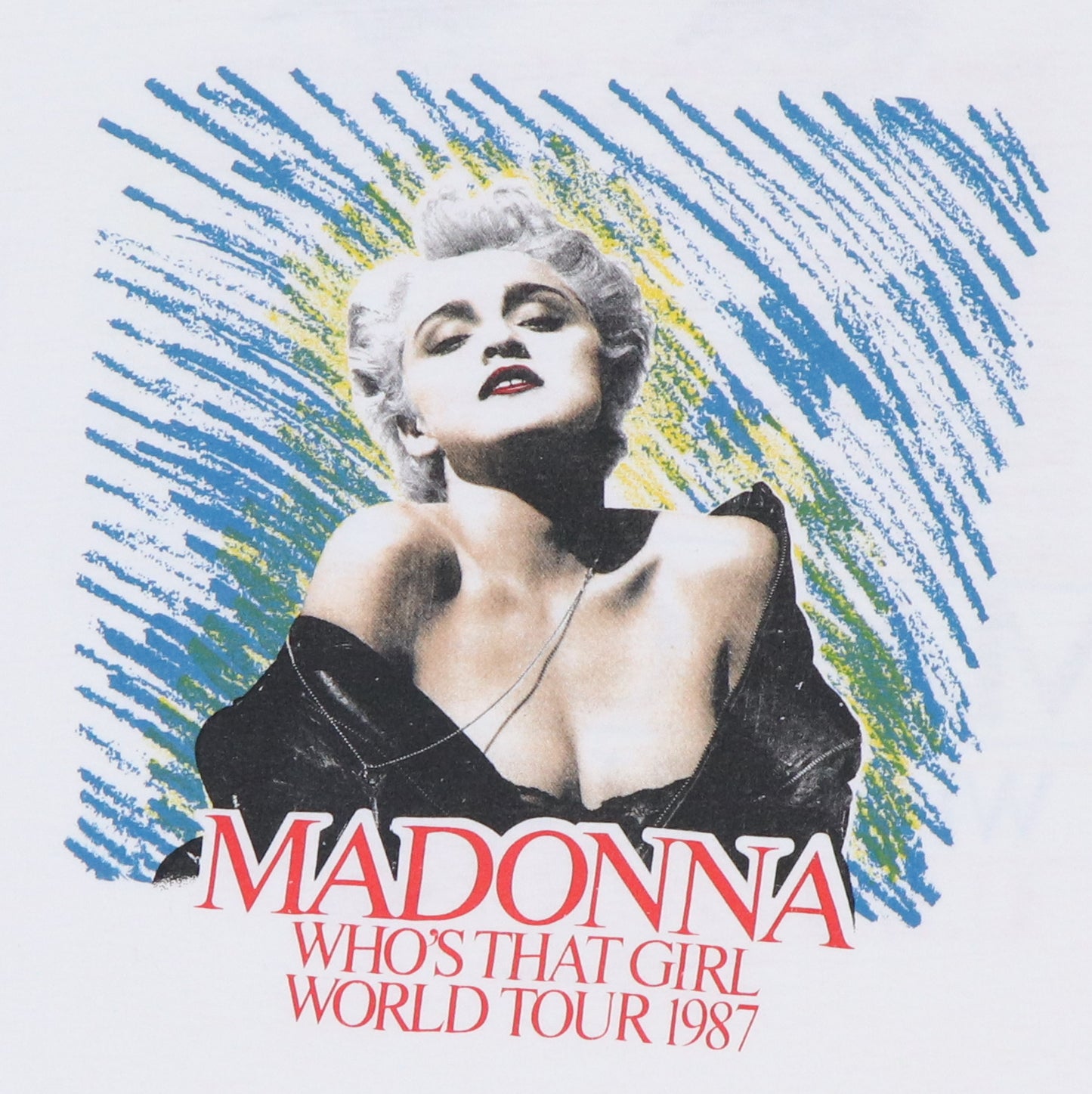 1987 Madonna Who's That Girl Tour Shirt