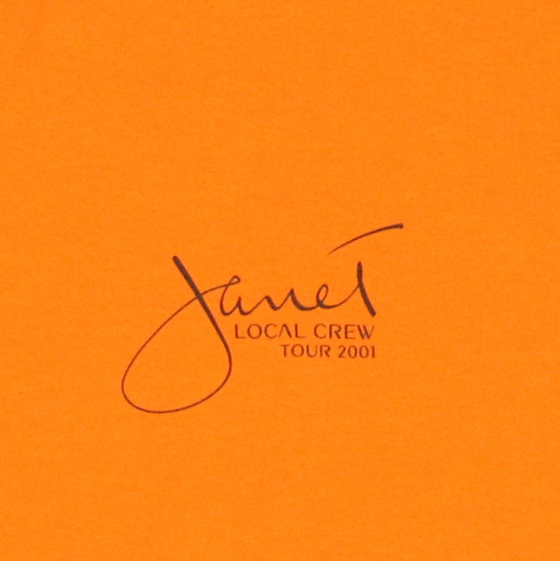2001 Janet Jackson Local Crew Tour Shirt