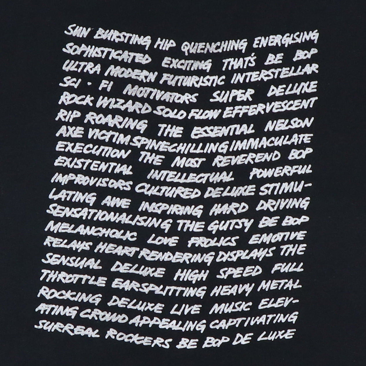 1977 Be Bop Deluxe US Tour Shirt