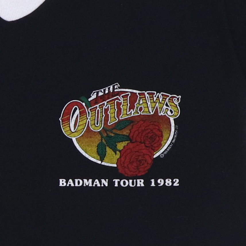 1982 The Outlaws Badman Tour Shirt
