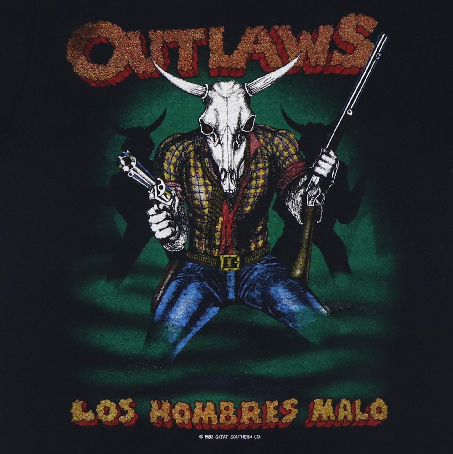 1982 The Outlaws Badman Tour Shirt
