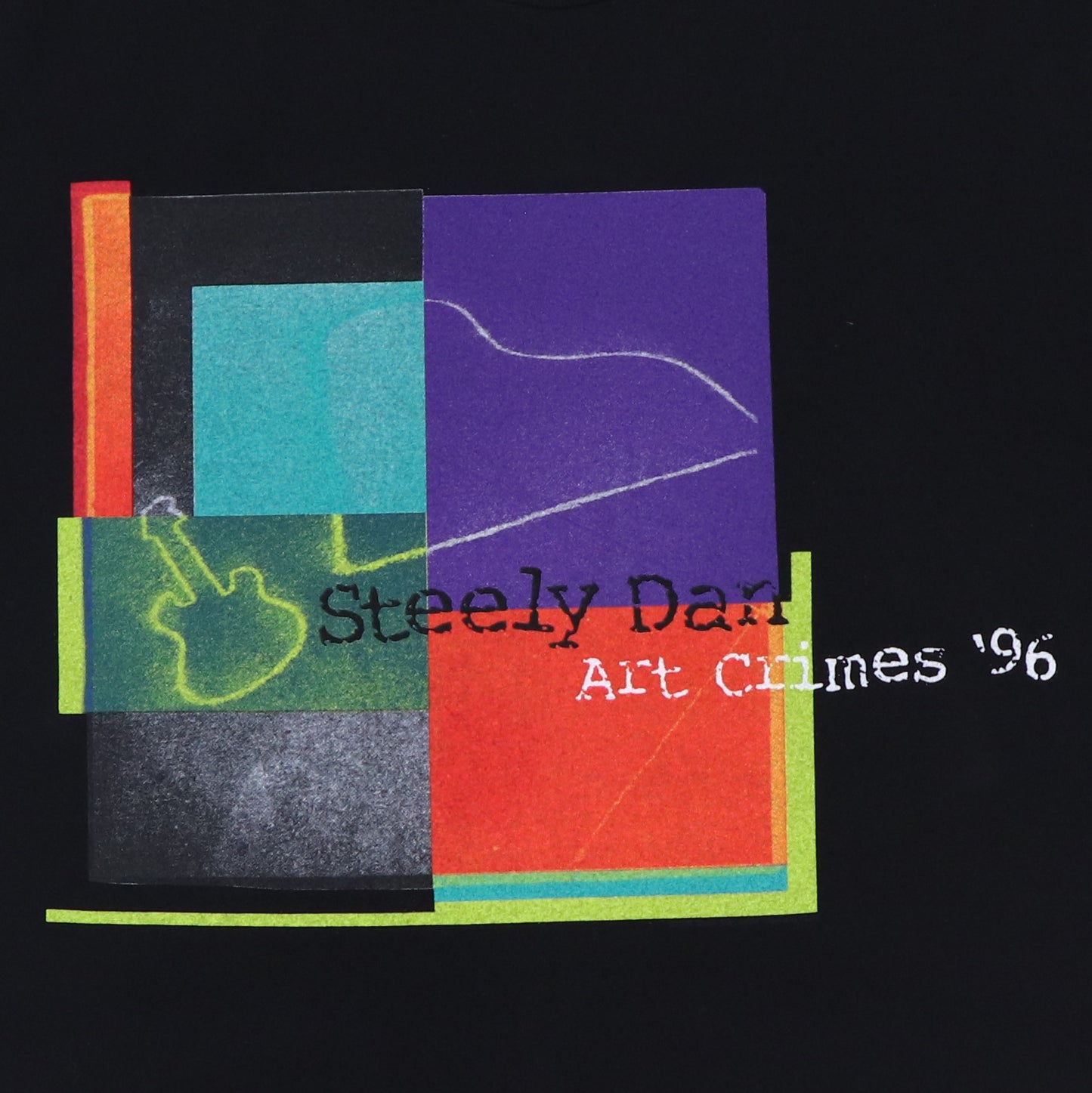 1996 Steely Dan Art Crimes Tour Shirt