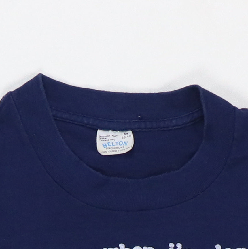 1976 Warren Zevon Sleep When I'm Dead Tour Shirt