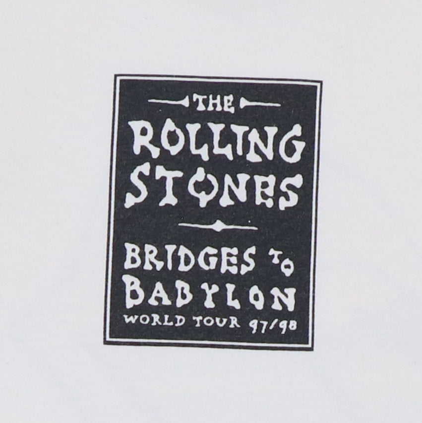 1997 Rolling Stones Bridges To Babylon Tour Shirt