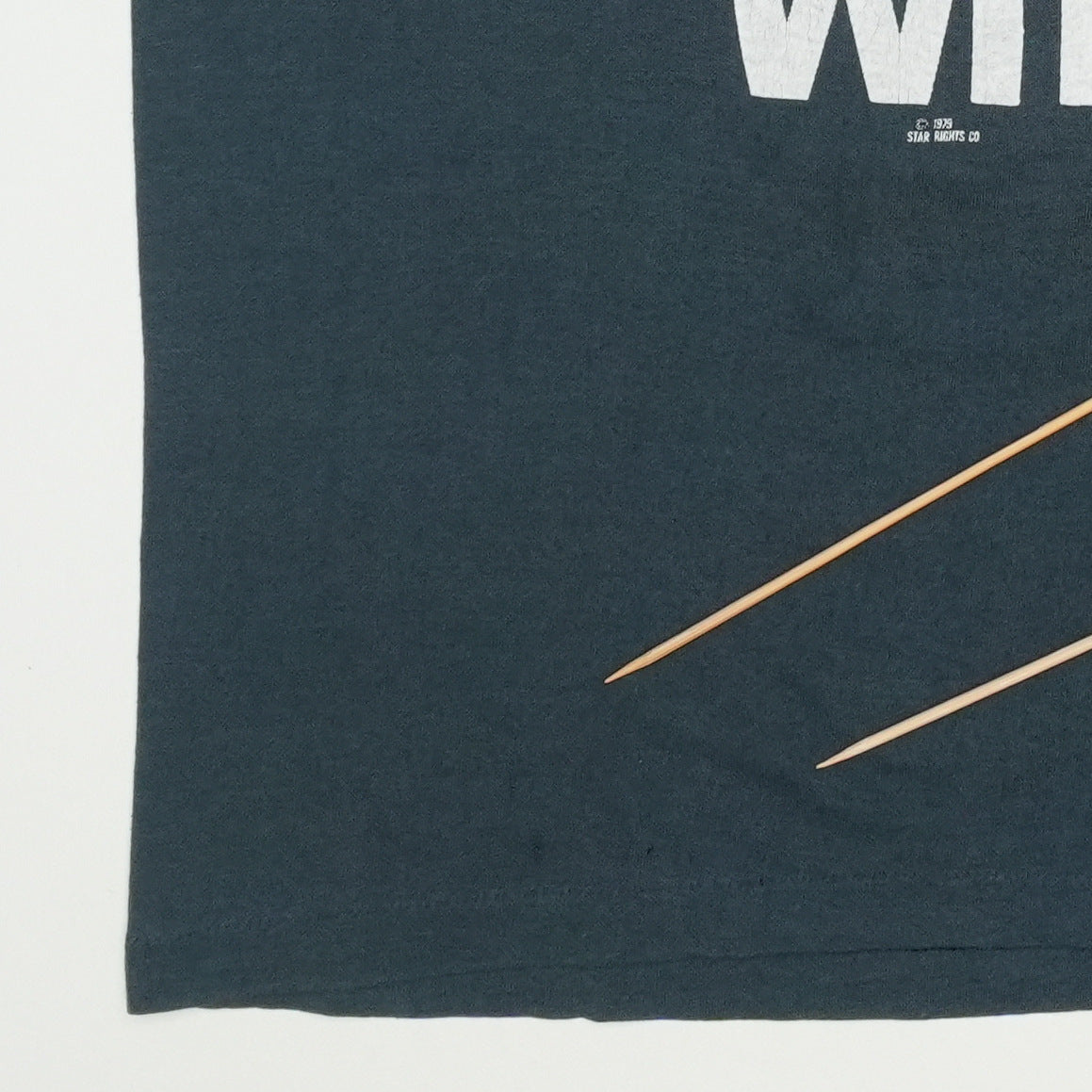 1979 The Who Maximum R&B Shirt Detail