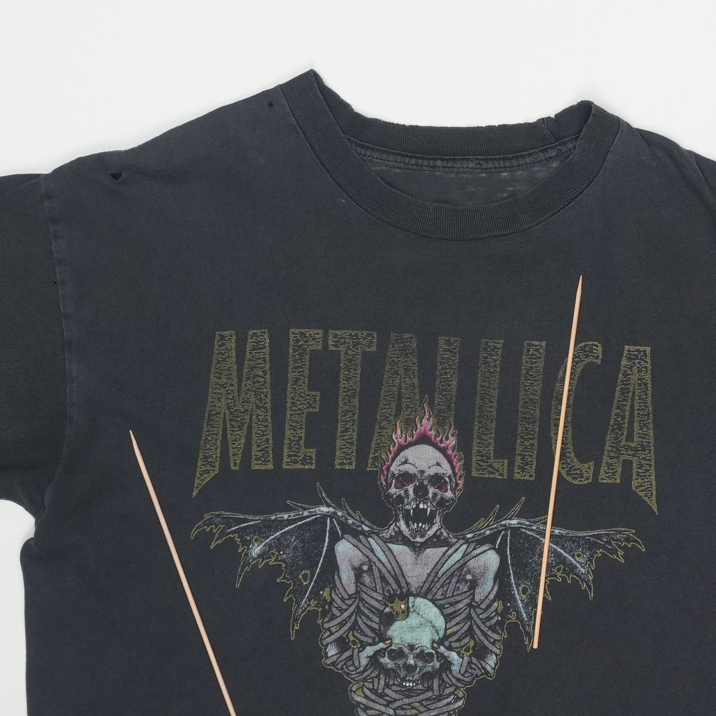 1997 Metallica King Nothing Shirt Detail