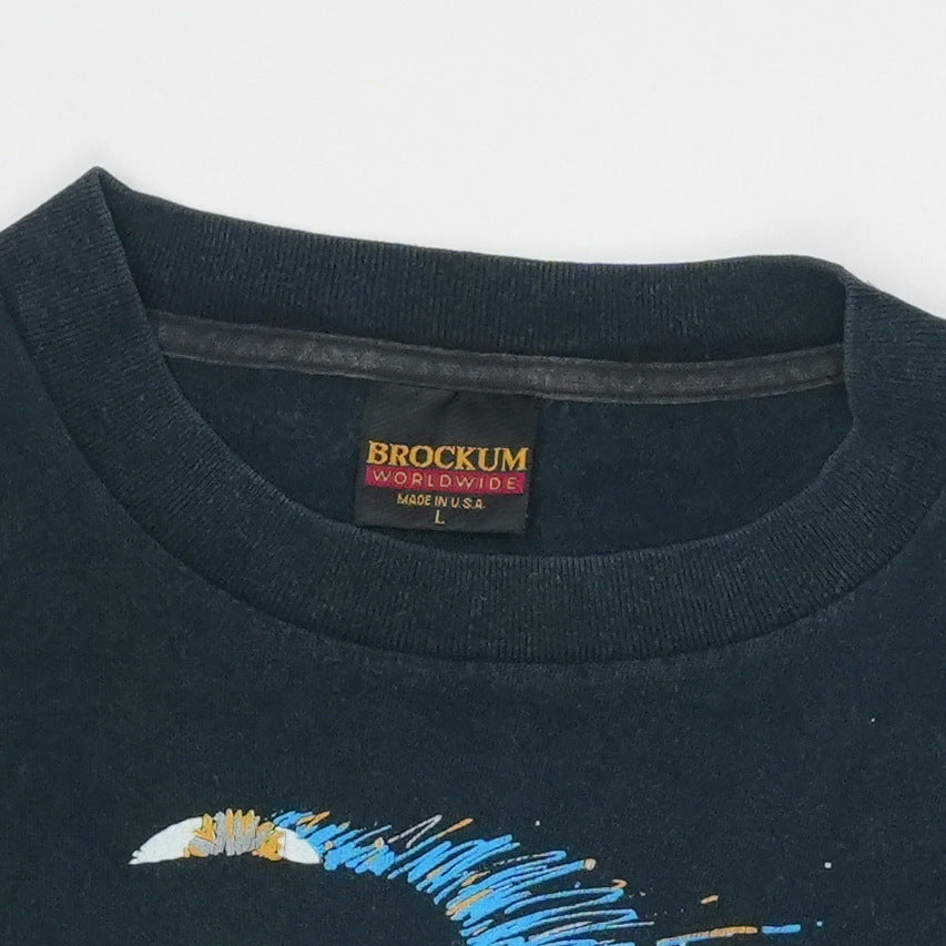 1990 Stevie Ray Vaughan And Double Trouble Tour Shirt Detail