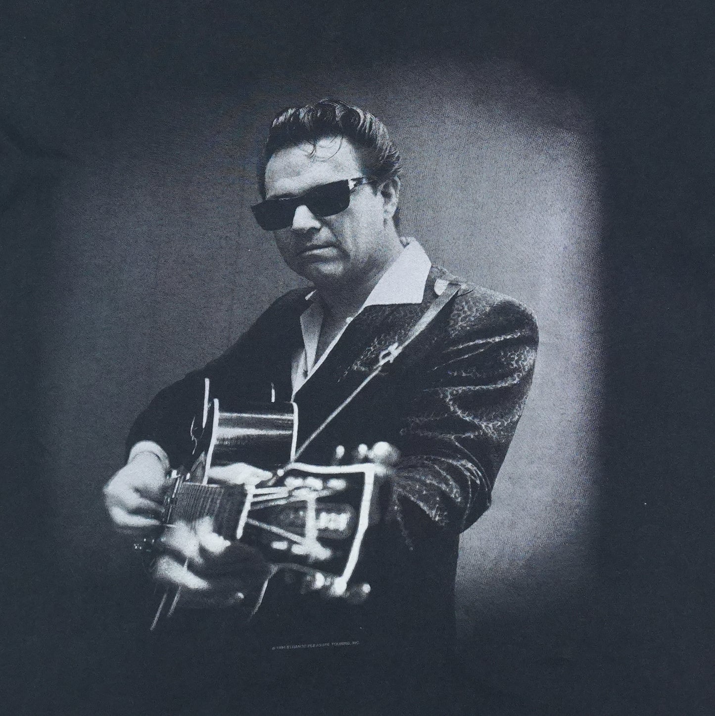 1991 Jimmy Vaughan Strange Pleasure Tour Shirt Detail