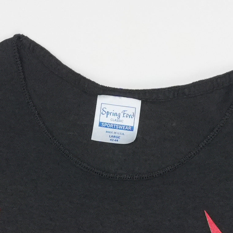 1986 Metallica Damage Inc Tour Sleeveless Shirt Detail