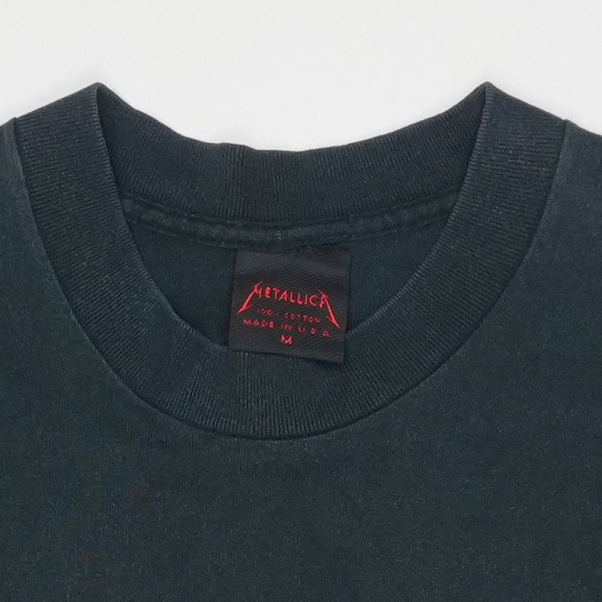 1991 Metallica Sad But True Shirt Detail
