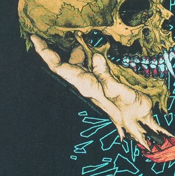 1991 Metallica Sad But True Shirt Detail