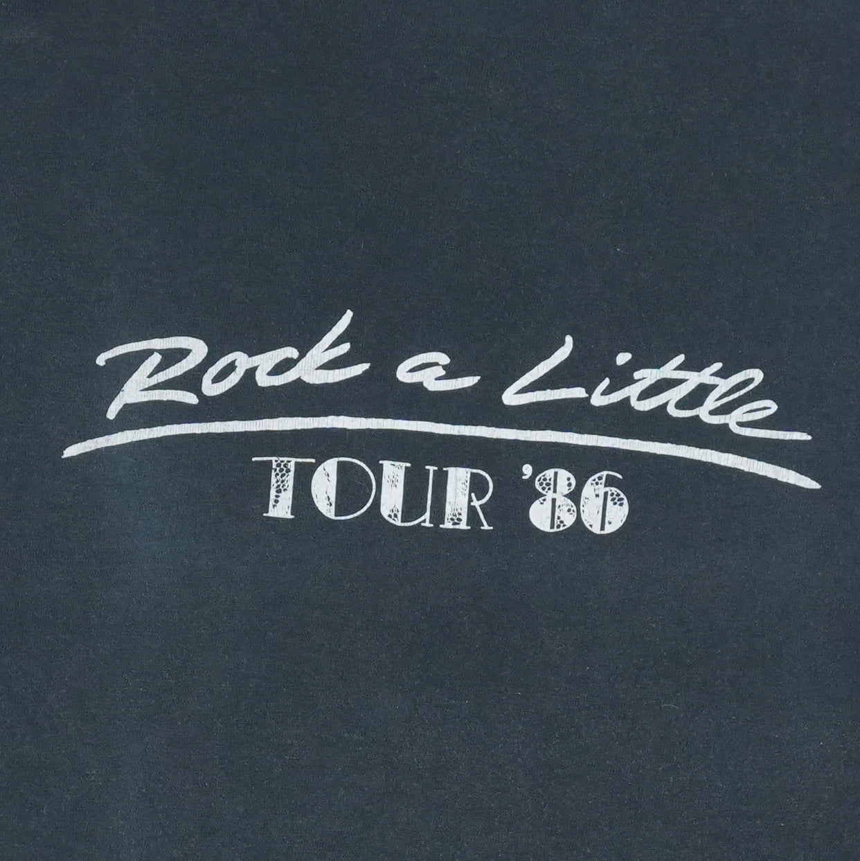 1986 Stevie Nicks Rock A Little Shirt Detail