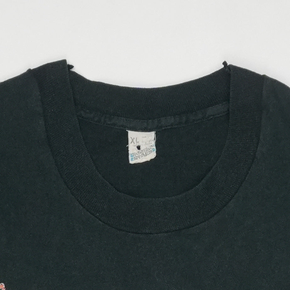 1990 The Black Crowes Blues Is Blood Tour Shirt Detail