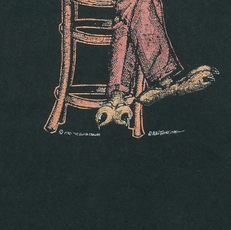 1990 The Black Crowes Blues Is Blood Tour Shirt Detail
