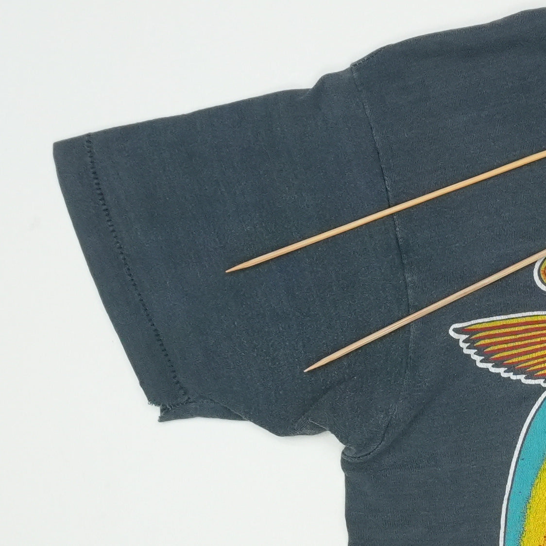 1979 Grateful Dead Long Strange Trip Shirt Detail